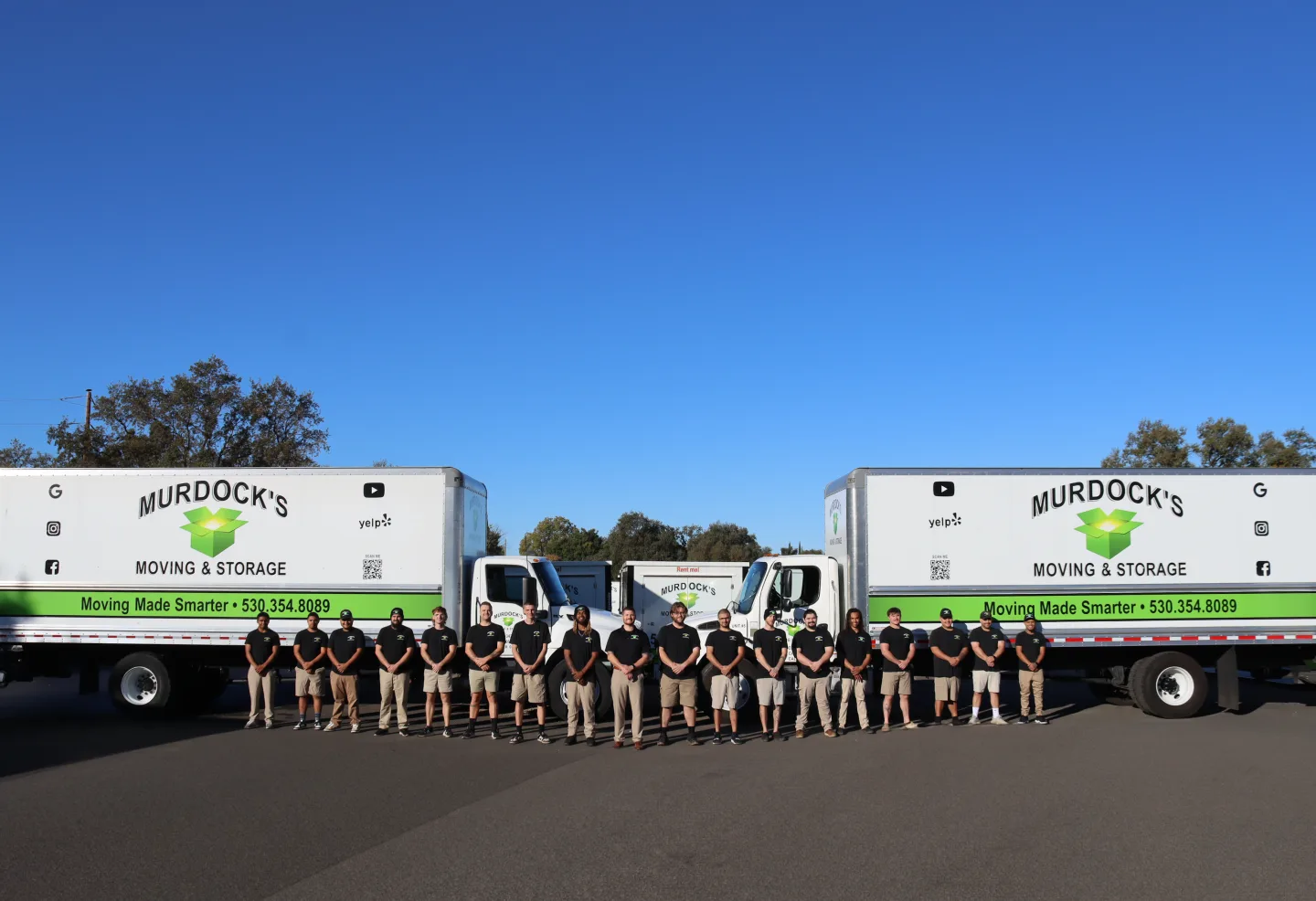Murdock’s moving crew with the branded fleet in Northern California